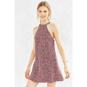 Urban Outfitters Cope Floral Swing Mini Dress